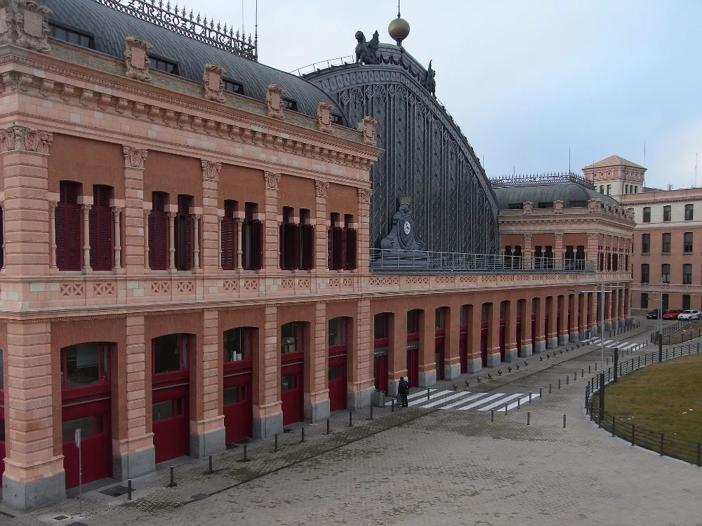 Estação de Atocha, em Madrid