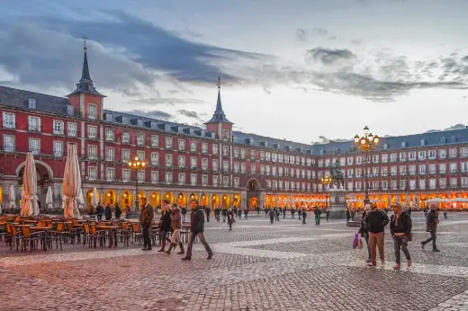 Plaza Mayor, em Madrid